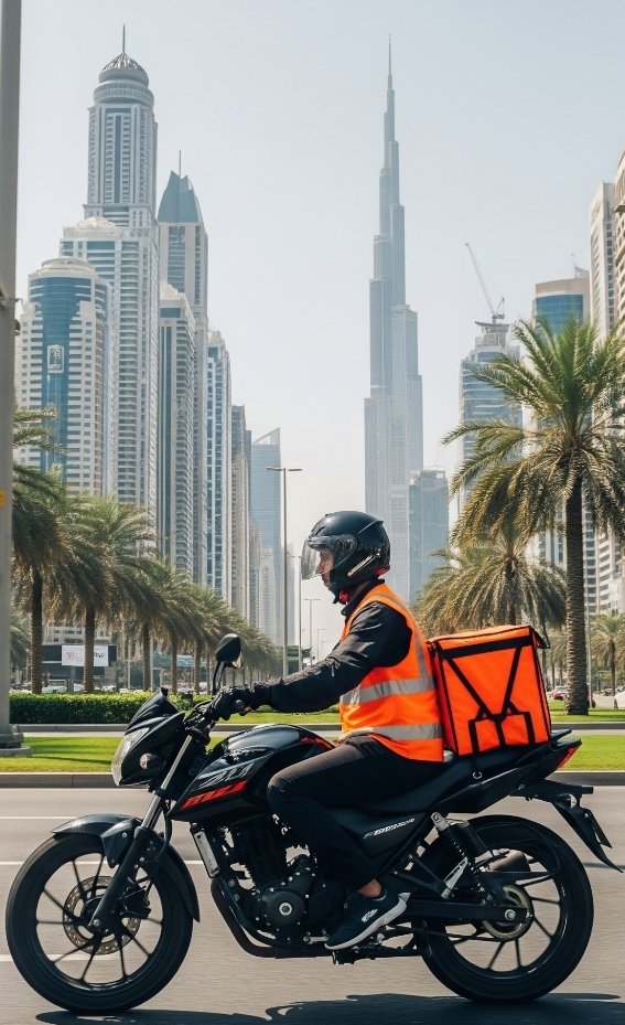 Courier delivering AI_C0H0I in Dubai